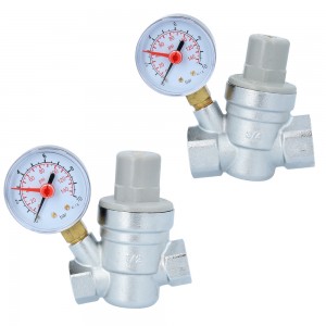 Wasserdruckminderer mit Manometer